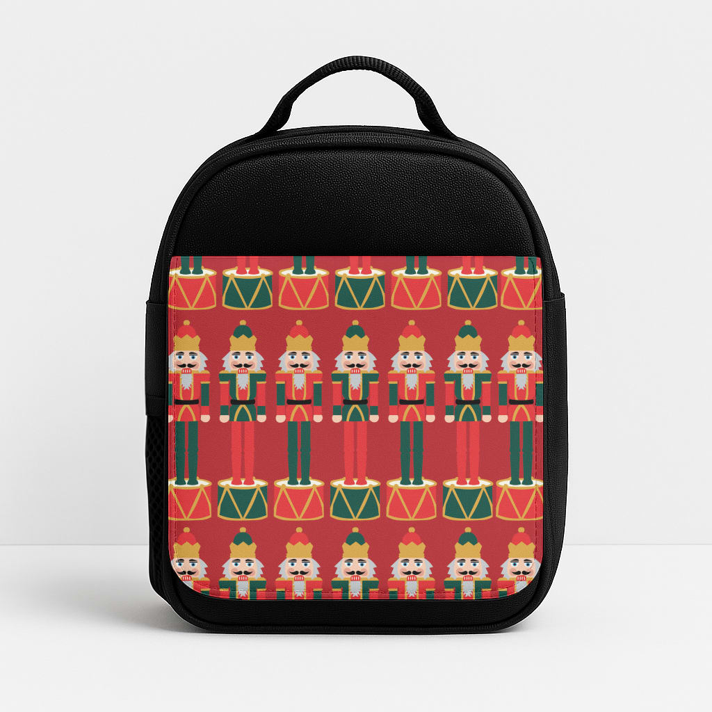 Nutcracker - Christmas Patterns Insulated Lunchbox