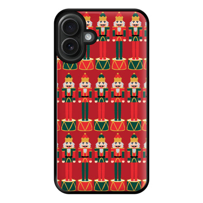 Nutcracker - Christmas Patterns Phone Case for iPhone 16 Plus