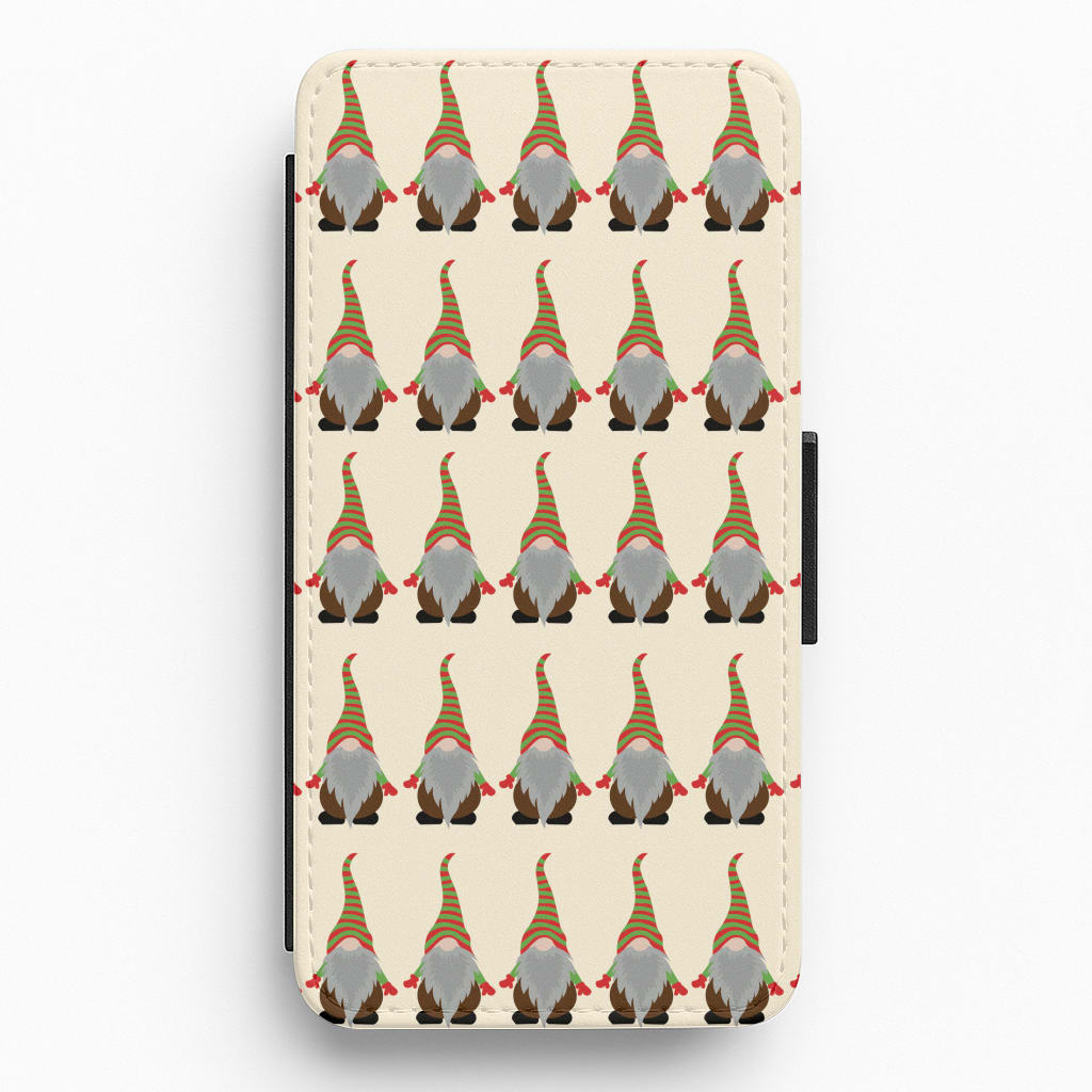 Gonks - Christmas Patterns Flip / Wallet Phone Case