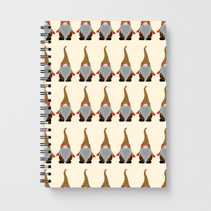 Gonks - Christmas Patterns Notebook