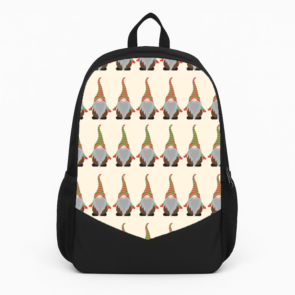 Gonks - Christmas Patterns Large Backpack