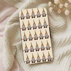Gonks - Christmas Patterns Wallet Phone Case