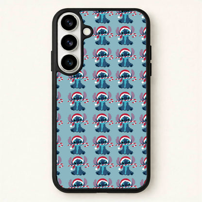 Stitch - Christmas Patterns Phone Case for Galaxy S26 Plus