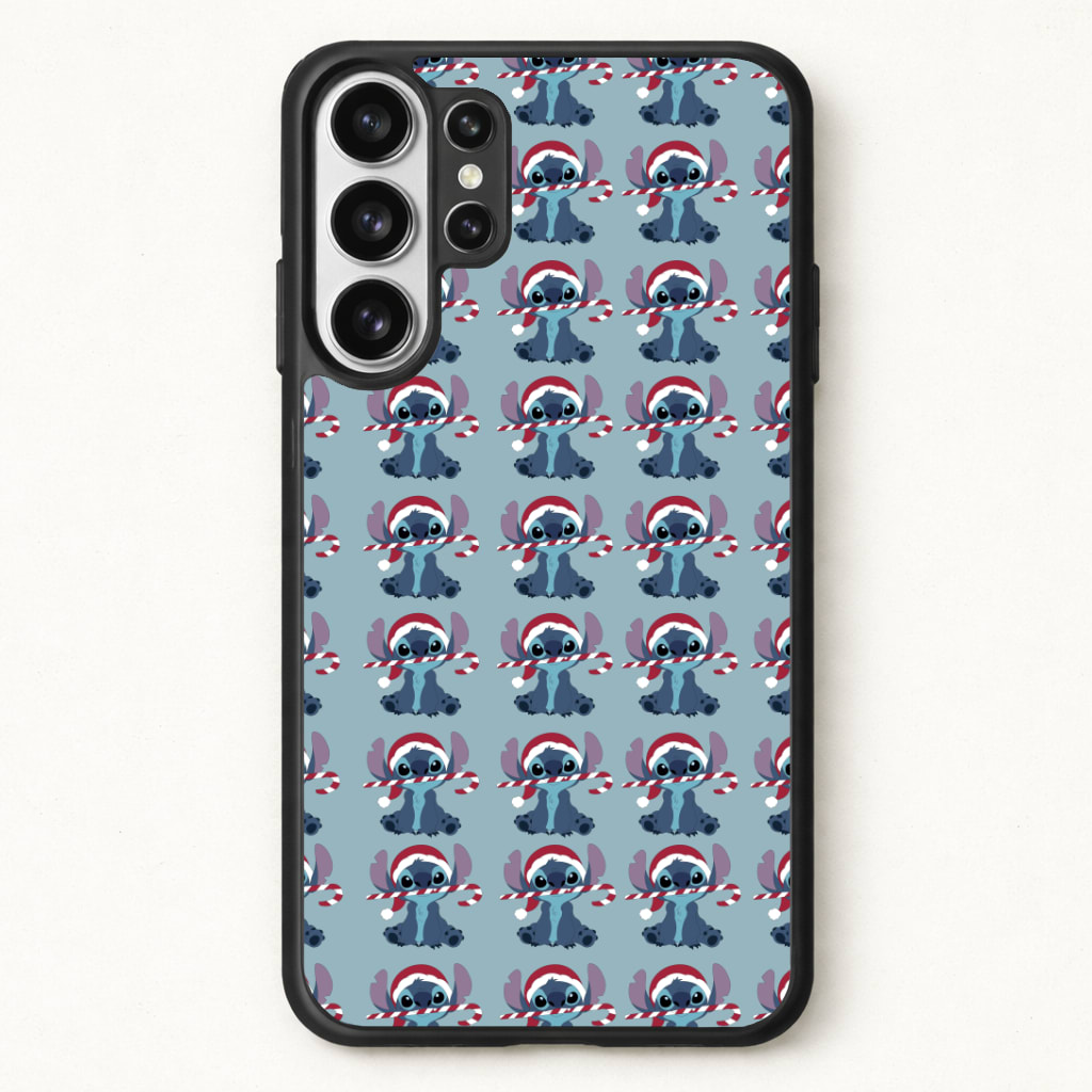 Stitch - Christmas Patterns Phone Case for Galaxy S26 Ultra