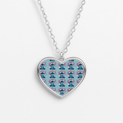 Stitch - Christmas Patterns Necklace