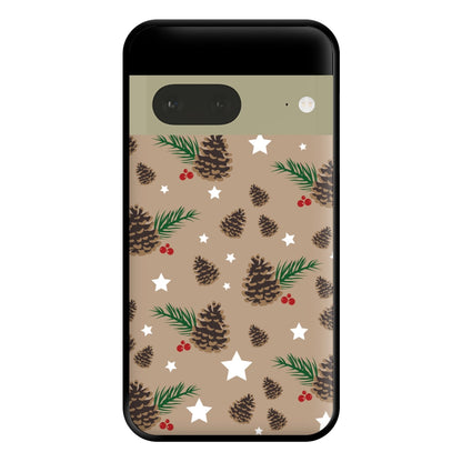 Acorn - Christmas Patterns Phone Case for Google Pixel 7a