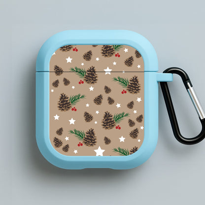 Acorn - Christmas Patterns Blue AirPods Case