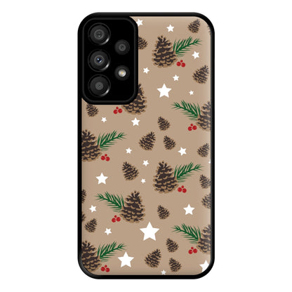 Acorn - Christmas Patterns Phone Case for Galaxy A33