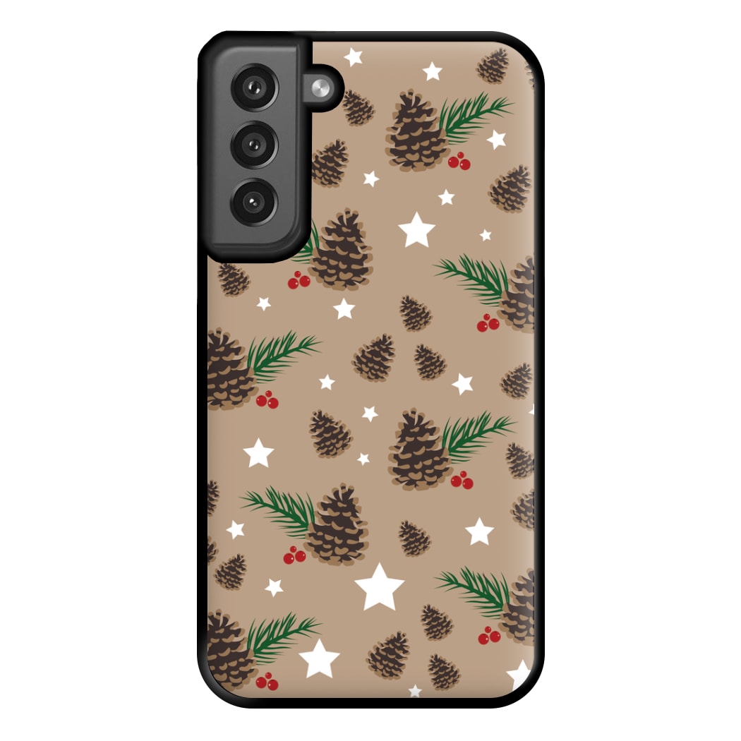 Acorn - Christmas Patterns Phone Case for Galaxy S21FE