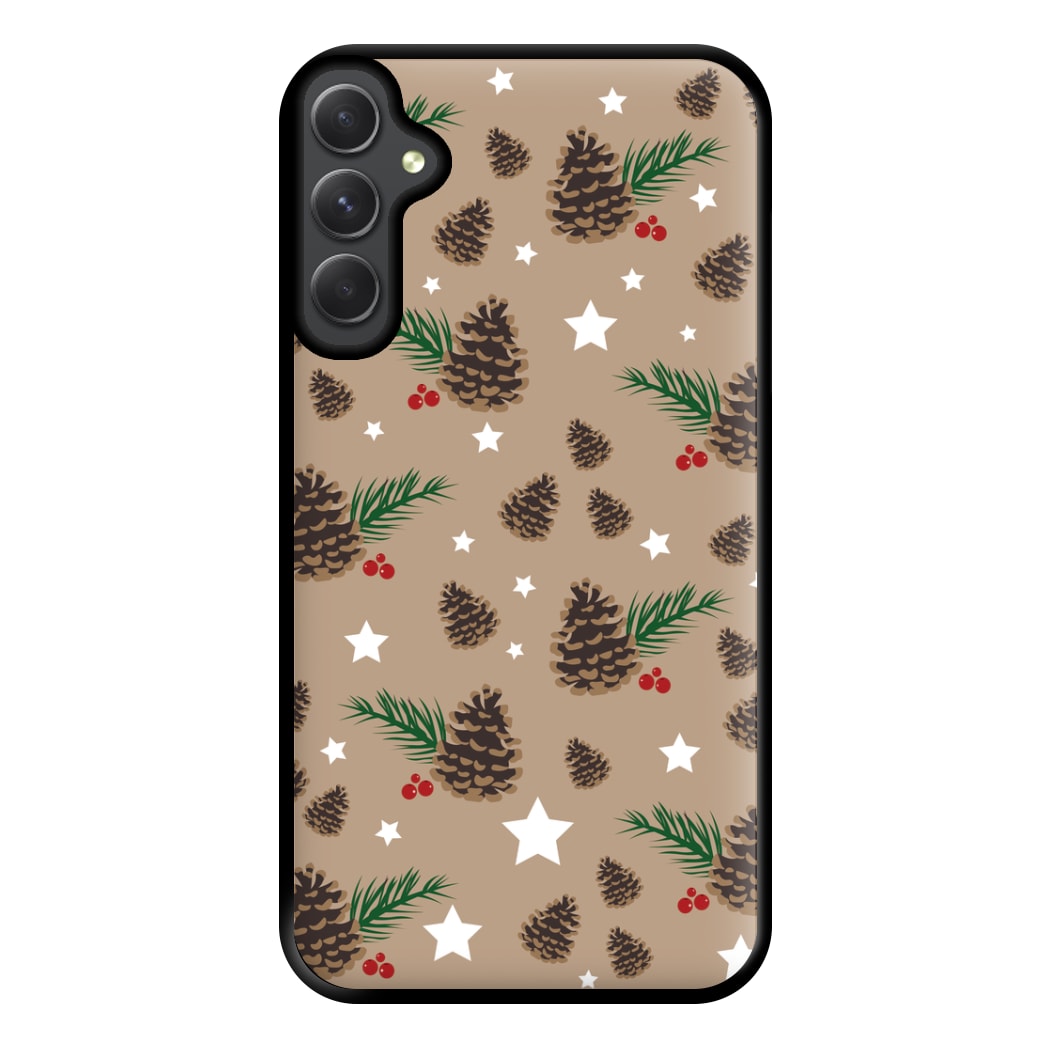 Acorn - Christmas Patterns Phone Case for Galaxy A34