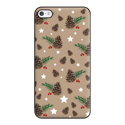 Acorn - Christmas Patterns Phone Case for iPhone 5 / 5s / SE 2016