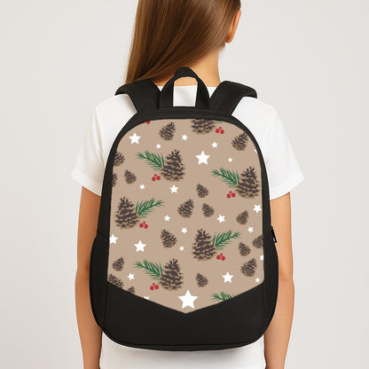 Acorn - Christmas Patterns Large School Bag