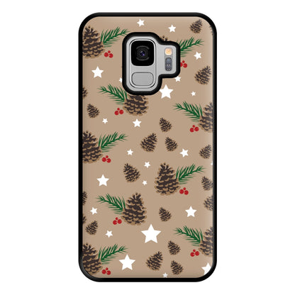 Acorn - Christmas Patterns Phone Case for Galaxy S9 Plus