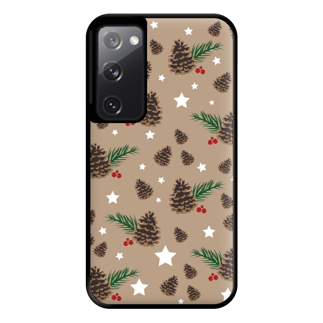 Acorn - Christmas Patterns Phone Case for Galaxy S20FE