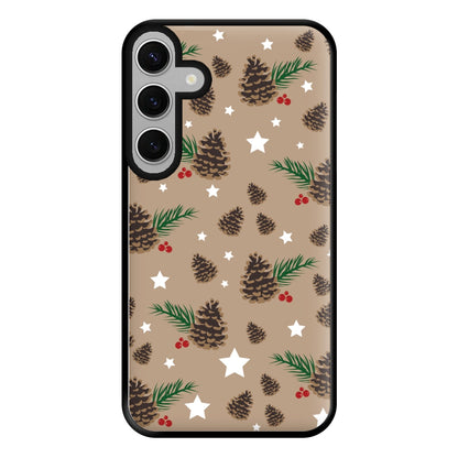 Acorn - Christmas Patterns Phone Case for Galaxy S24FE