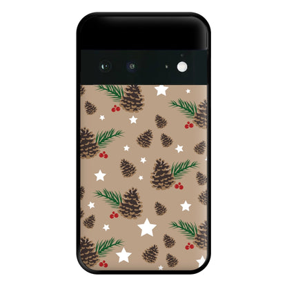 Acorn - Christmas Patterns Phone Case for Google Pixel 6a