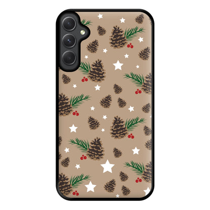 Acorn - Christmas Patterns Phone Case for Galaxy A14