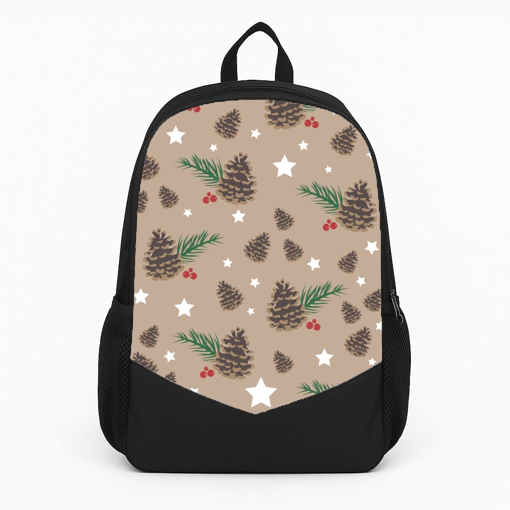 Acorn - Christmas Patterns Large Backpack
