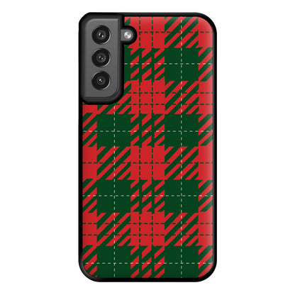 Wrapping - Christmas Patterns Phone Case for Galaxy S21FE