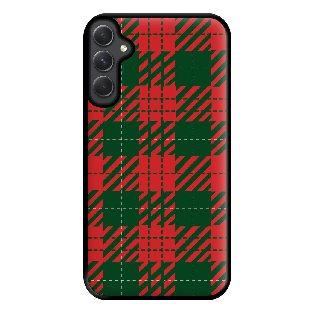 Wrapping - Christmas Patterns Phone Case for Galaxy A14