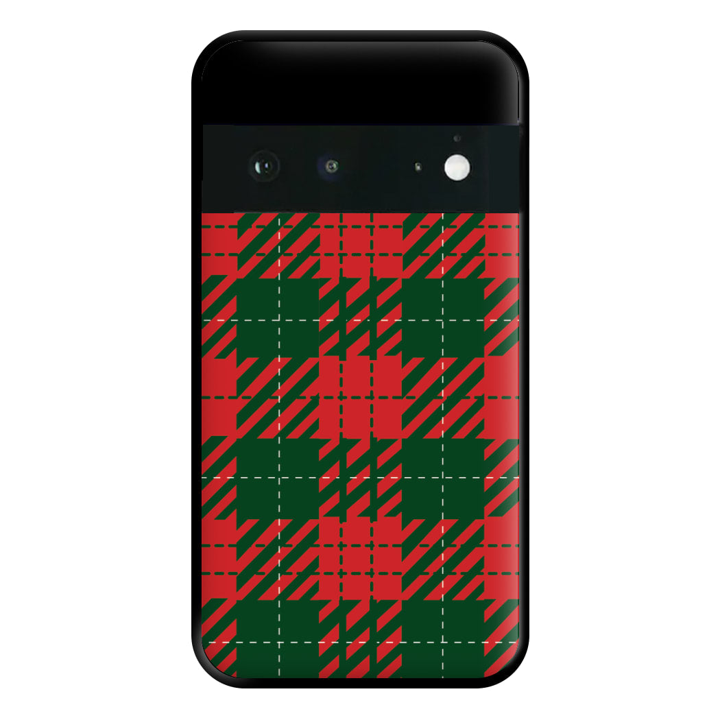 Wrapping - Christmas Patterns Phone Case for Google Pixel 6a