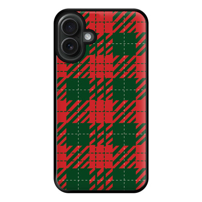 Wrapping - Christmas Patterns Phone Case for iPhone 16 Plus