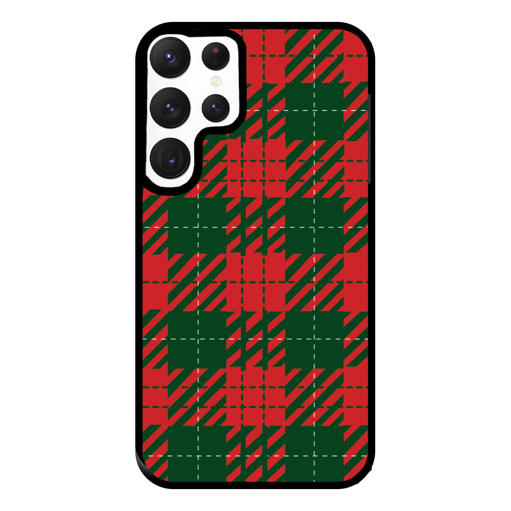 Wrapping - Christmas Patterns Phone Case for Galaxy S22 Ultra