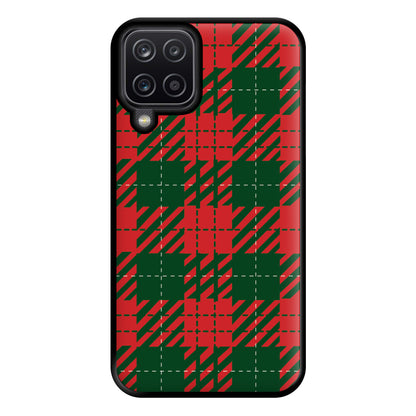 Wrapping - Christmas Patterns Phone Case for Galaxy A12