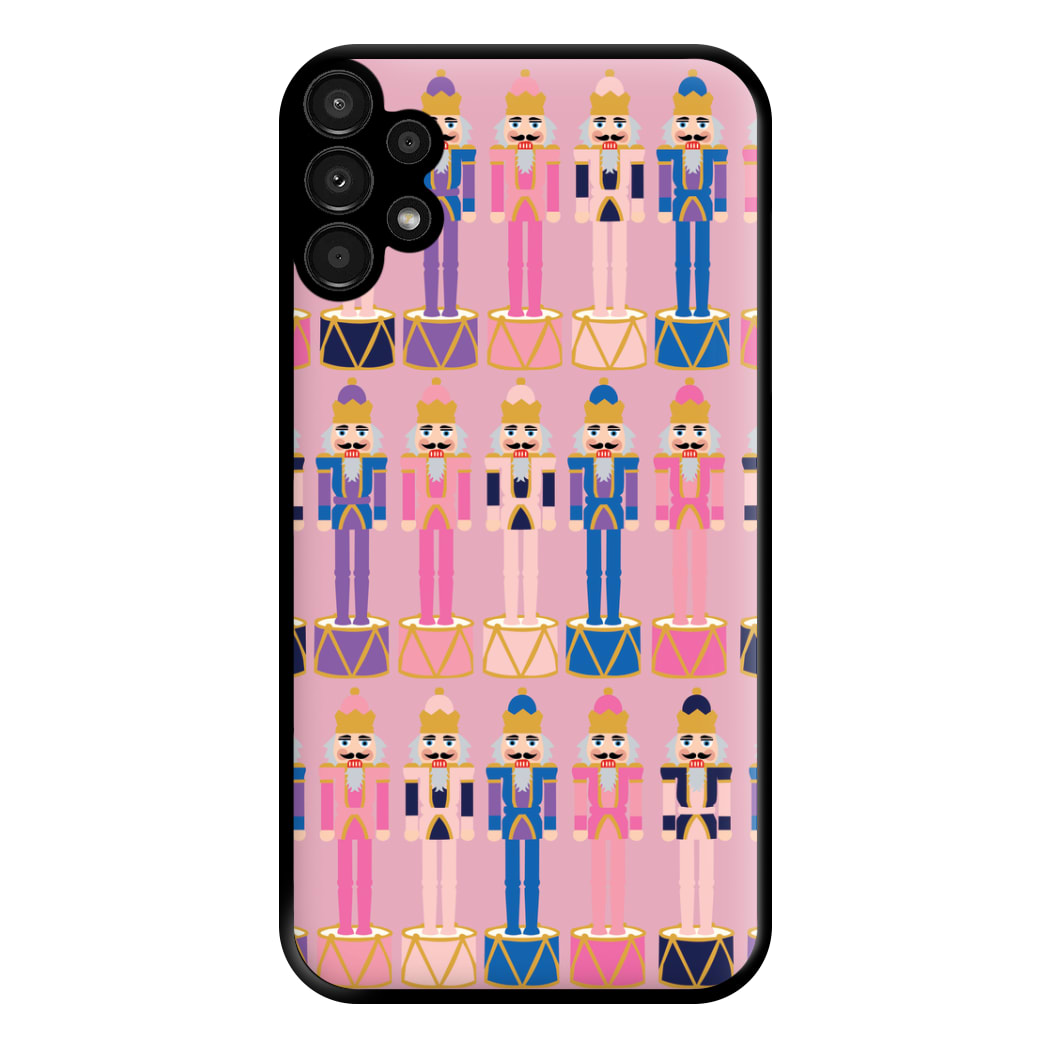 Pink Nutcracker - Christmas Patterns Phone Case for Galaxy A13