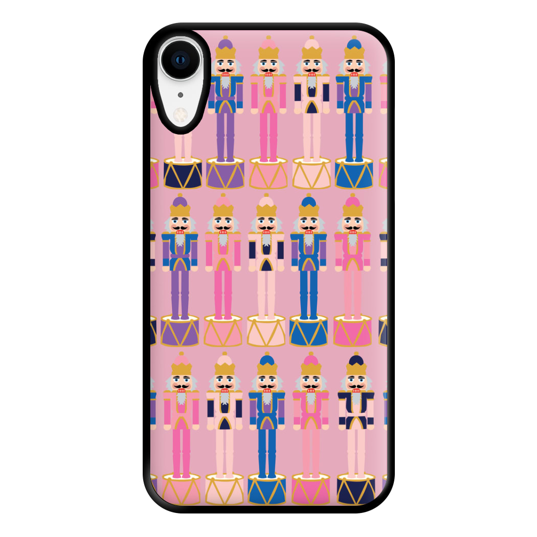 Pink Nutcracker - Christmas Patterns Phone Case for iPhone XR