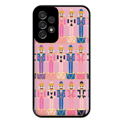 Pink Nutcracker - Christmas Patterns Phone Case for Galaxy A53