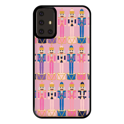 Pink Nutcracker - Christmas Patterns Phone Case for Galaxy A71