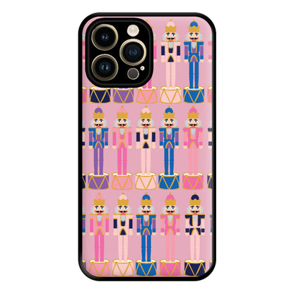 Pink Nutcracker - Christmas Patterns Phone Case for iPhone 14 Pro Max