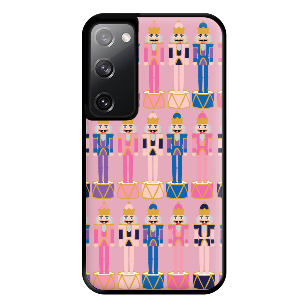 Pink Nutcracker - Christmas Patterns Phone Case for Galaxy S20