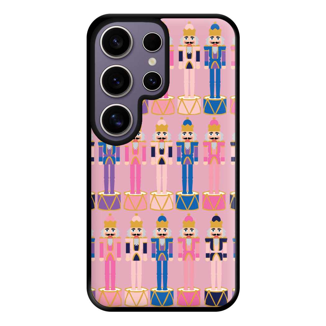 Pink Nutcracker - Christmas Patterns Phone Case for Galaxy S25 Ultra