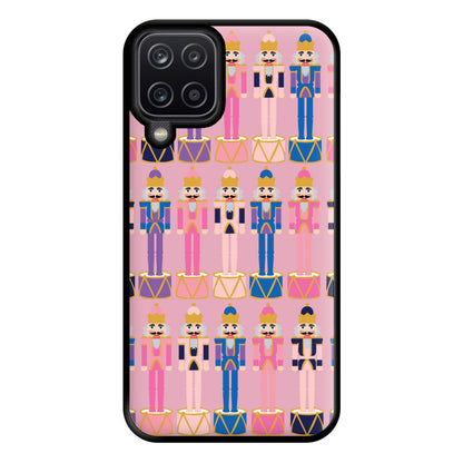 Pink Nutcracker - Christmas Patterns Phone Case for Galaxy A12