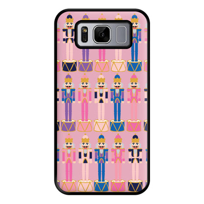 Pink Nutcracker - Christmas Patterns Phone Case for Galaxy S8 Plus