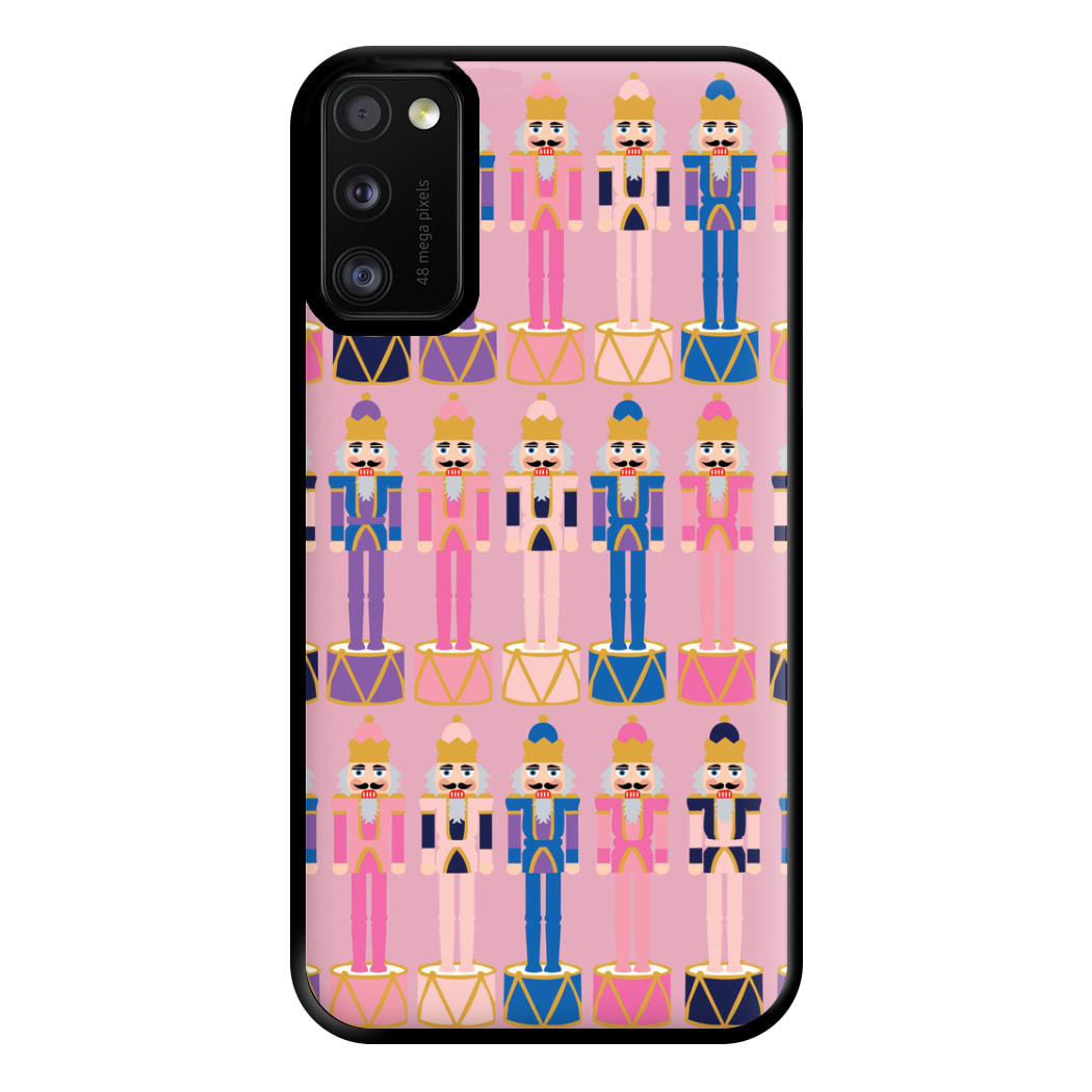 Pink Nutcracker - Christmas Patterns Phone Case for Galaxy A41