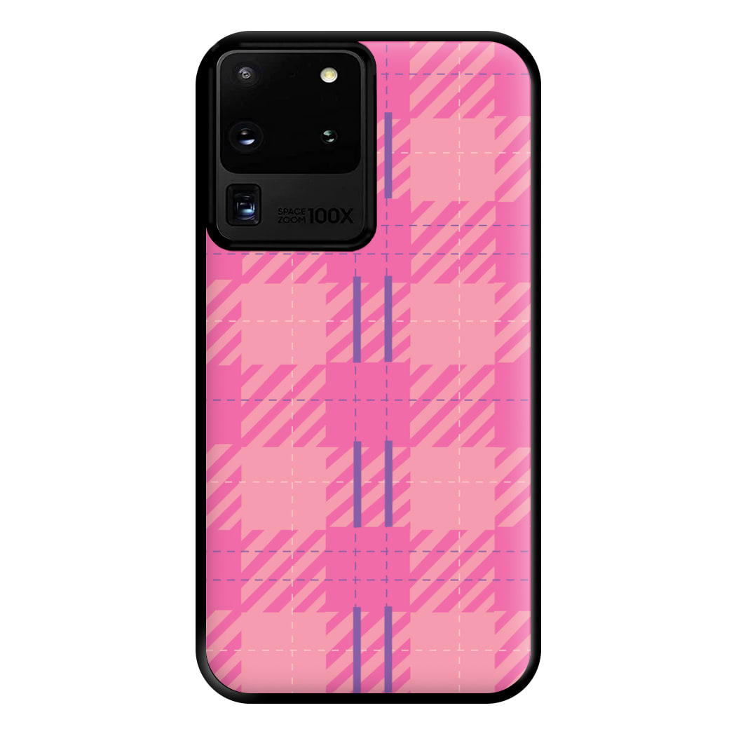 Pink Wrapping - Christmas Patterns Phone Case for Galaxy S20 Ultra