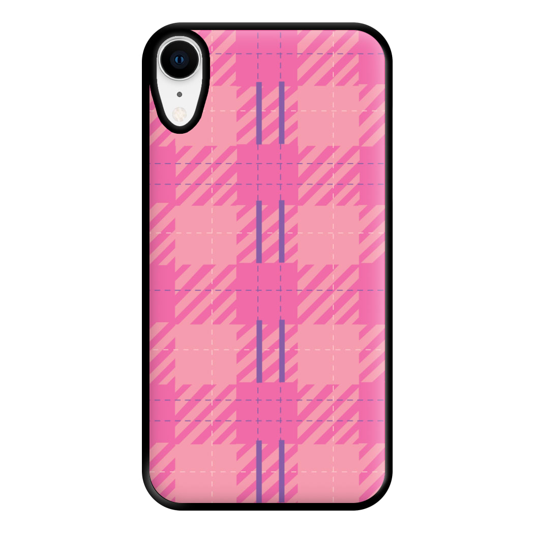 Pink Wrapping - Christmas Patterns Phone Case for iPhone XR