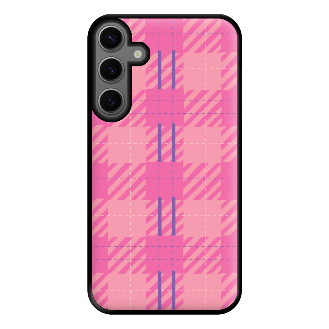 Pink Wrapping - Christmas Patterns Phone Case for Galaxy S23FE