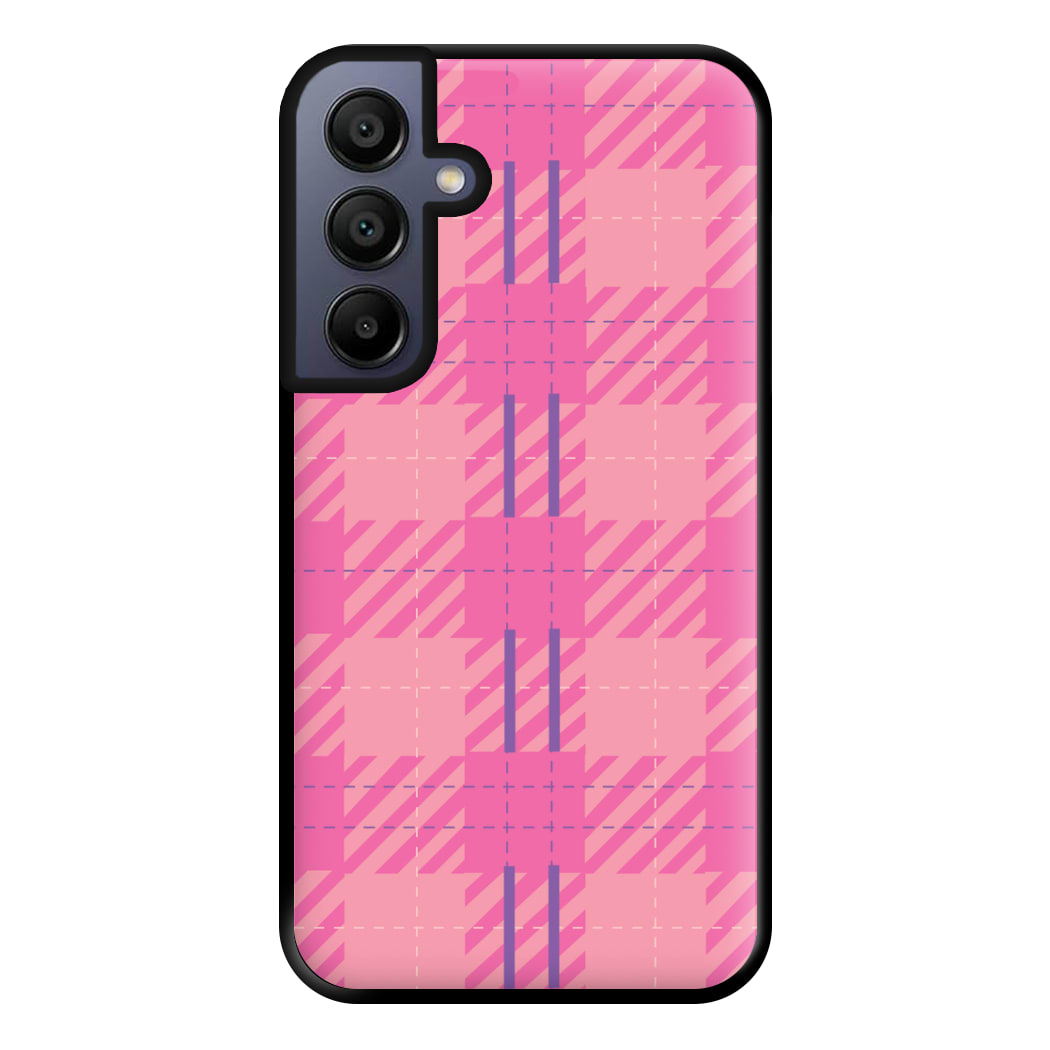 Pink Wrapping - Christmas Patterns Phone Case for Galaxy A15