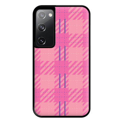 Pink Wrapping - Christmas Patterns Phone Case for Galaxy S20