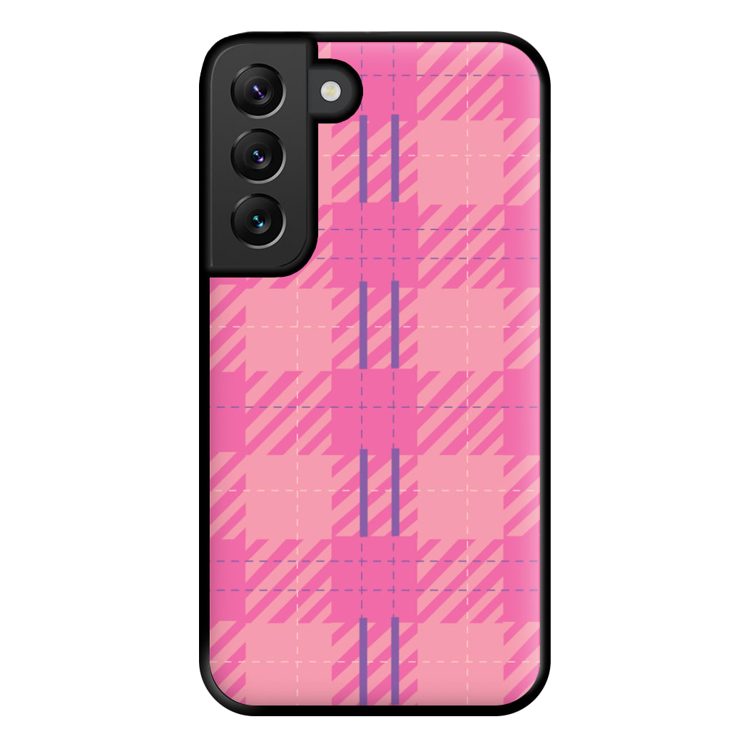 Pink Wrapping - Christmas Patterns Phone Case for Galaxy S22 Plus