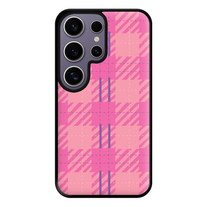 Pink Wrapping - Christmas Patterns Phone Case for Galaxy S25 Ultra