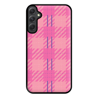 Pink Wrapping - Christmas Patterns Phone Case for Galaxy A34