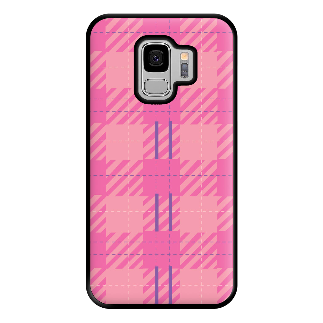 Pink Wrapping - Christmas Patterns Phone Case for Galaxy S9 Plus