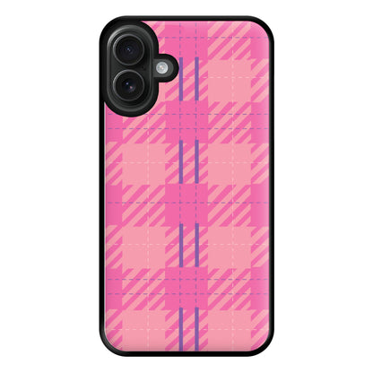 Pink Wrapping - Christmas Patterns Phone Case for iPhone 16 Plus