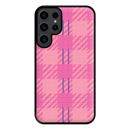 Pink Wrapping - Christmas Patterns Phone Case for Galaxy S23 Ultra