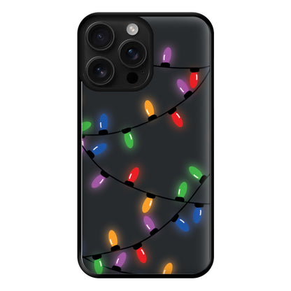 Rainbow Lights - Christmas Patterns Phone Case for iPhone 16 Pro Max